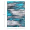 Flash Furniture Turquoise 5x7 Abstract Area Rug ACD-RGTRZ863-57-TQ-GG - alternate 4